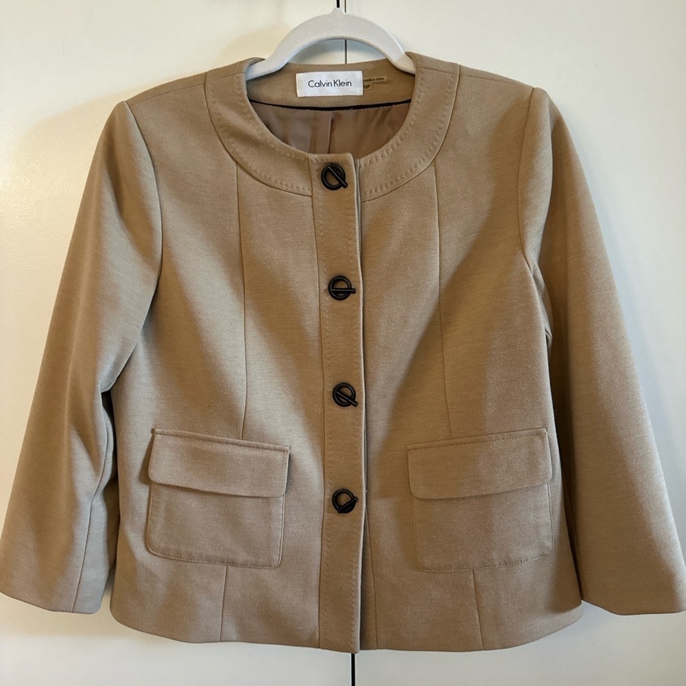 Calvin Klein Camel Blazer